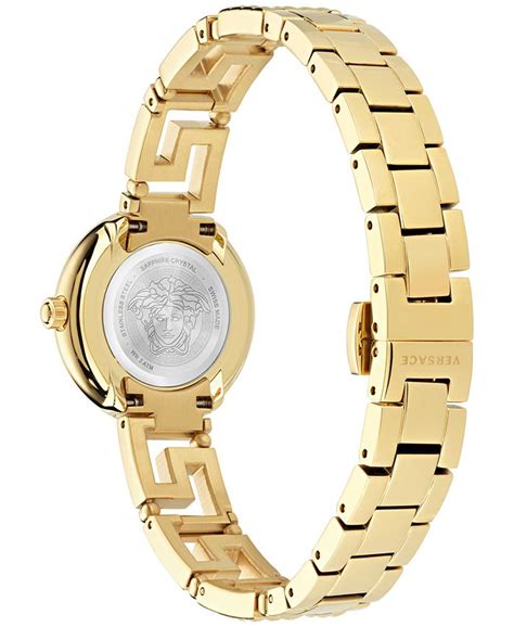 Versace Women's Swiss Greca Goddess Stainless Steel 